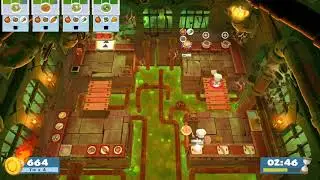 [Overcooked! 2] Horde 3-2 - 2p - Score: 1728 w/ 染染