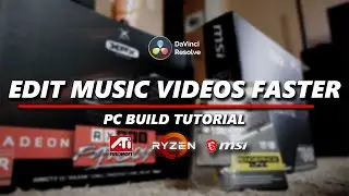 PC Build For Music Video Editors | 4k Video Editing PC Build