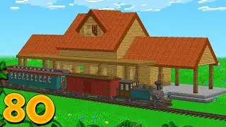 FIZ UMA ESTAÇÃO DE TREM! / FAZENDINHA AUTOMÁTICA 3 #80