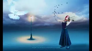 Photoshop | Alone girl Photo Manipulation in Adobe Photoshop
