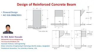 Design of Reinforced Concrete Beam according to ACI 318 2008/2011