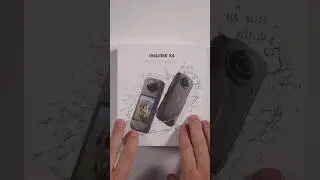 Insta360 X4 Unboxing + Comparison Part 1 (Part 2 coming soon…) #insta360 #insta360x4 #360camera