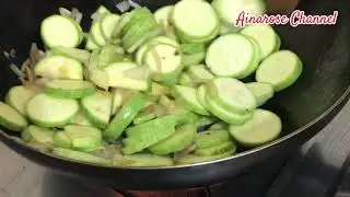 Teriyaki zucchini recipe