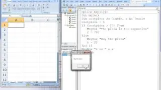 Excel VBA Topic 6.3 - If-Then-Else Structures