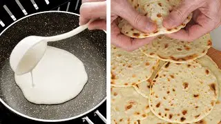 The easiest bread recipe in the world Suitable for first experience