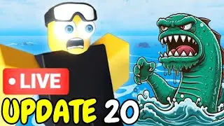 🔴 Blox Fruits LEVIATHAN HUNTING LIVE! 1 Leviathan Killed So Far, Come Join! (Roblox, Update 20)