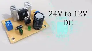 Make Converter 24 to 12 volts (with PCB)