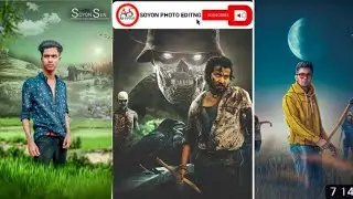 Picsart New Zombie Concept Photo Editing || Zombie Photo Editing - SOYON  PHOTO EDITING