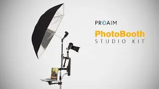 Set up Pro Photo Booth in Minutes w Proaim Studio Kit | For Photographers, Videographers | Animation
