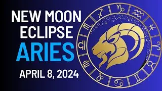 New Moon Eclipse April 8, 2024