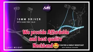 We Provide Affordable and best quality Neckband 🔥❤️‍🔥😍👌||Amssmartgadgets||