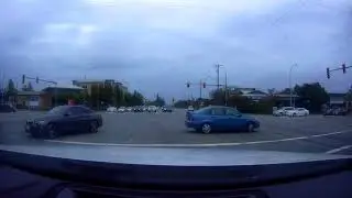 Close Call BMW vs Ford Focus - Who was at fault?