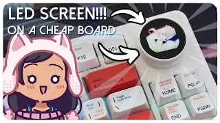 This budget keyboard has an LED screen || Unboxing and building the Gamakay LK75