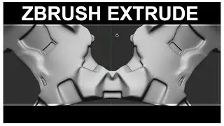 Zbrush has the Best Extrude Tool