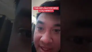 THIS KID's FIRST COD IS COLD WAR (REACTION)  #callofduty #warzone #callofdutywarzone
