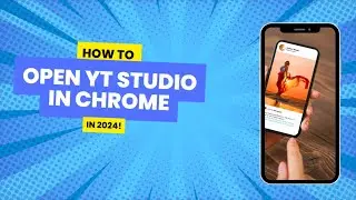 How to Open YouTube Studio in Chrome   YT Studio on iPhone GUIDE!