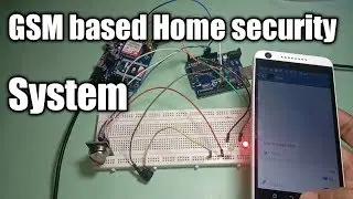 GSM Based Home Security System using MQ-2 gas/Smoke sensor, Arduino uno and GSM module Sim 900A