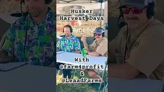 Husker Harvest Takeover!! #huskers #nebraska ​⁠@LEAADFarms ​⁠@farm4profitpodcast