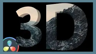 Fly-Through 3D TEXT Effect in DaVinci Resolve | Intermediate Tutorial