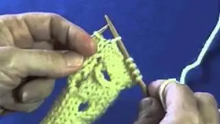 How to make a one row button hole.