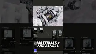 Metalness with V-Ray 5 for Cinema 4D // Textures in Quixel Mixer & comp up in DaVinci Resolve