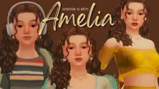 Amelia🎧🎨 | The Sims 4  // Create A Sim