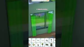 Change apartment windows with TOOL MOD | The Sims 4 tutorial 
