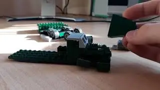 Лего КрАЗ 255 сборка/Building of lego Kraz 255