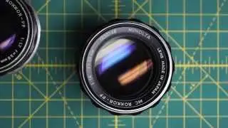 Minolta MC Rokkor-PF 58mm f1.4 (MCII) Disassembly