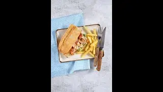 Csípős csirkés szendvics