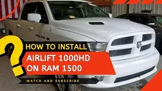 How To Install Airlift 1000 HD | Dodge Airlift Installation