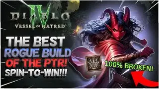 Diablo 4 The Best Rogue Build of The Season 6 PTR!
