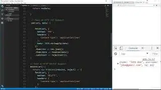 Asynchronous JavaScript 16 - Custom HTTP Library Fetch With Async Await   Part 4