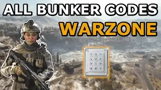 WARZONE ALL SECRET BUNKER ACCESS CODES 2021 | ALL 6 BUNKER LOCATIONS