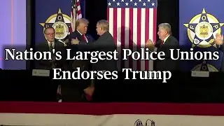 Nation’s Largest Police Union Endorses Trump