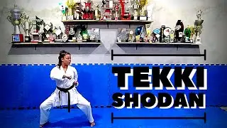 Tekki Shodan kata Shotokan