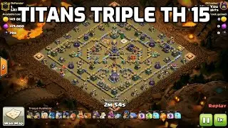 TH15 Triple, Titans Showing "Power In Numbers"