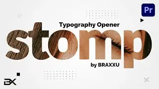 Typography Opener | Premiere Pro template | Tutorial