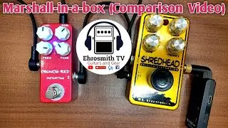 Mosky Crunch Red VS MV Shredhead Distortion Pedal (Comparison Video)