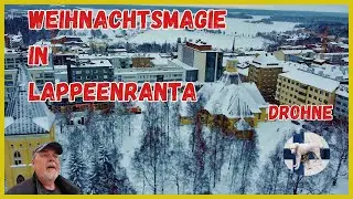 Lappeenranta City in Finland: December delights from the air with a drone
