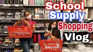 BACK TO SCHOOL SUPPLIES SHOPPING 2021