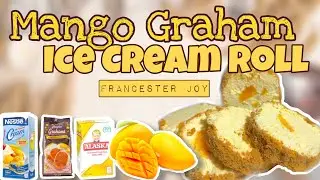MANGO GRAHAM ICE CREAM ROLL