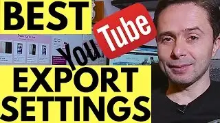 Adobe Premiere Pro CC Tutorial Best YT Export Video Settings for YouTube ~ Premiere Pro CC 2017