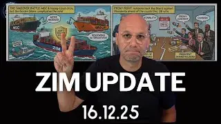 📉 השוק רגוע - אבל ZIM עושה דרמה 🎭🚢 | הצעת רכישה 🧾💰, פרוקסי פייט 🗳️⚔️ ומאבק על הדיבידנד 💵📊