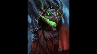 Creating a creature portrait using Blender and Photoshop