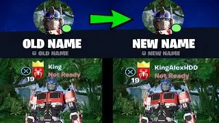 How to Change Your Epic Games Display Name on Fortnite Chapter 4 Season 3 (EASY & FULL TUTORIAL)