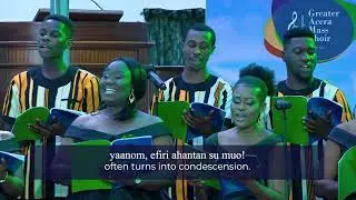 MONTO MO BOASE performed by Greater Accra Mass Choir.