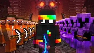 1000 Players Simulate PRISON in Hardcore Minecraft