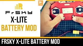 FrSky X-Lite Battery Mod // Must Have Mod For Your FrSky X-Lite
