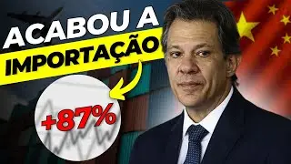 O FIM da IMPORTAÇÃO? NOVO IMPOSTO para SHEIN, SHOPEE e ALIEXPRESS! 87% de imposto?